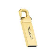 Rock Music BD-255 Golden Tooth Metal Dongle